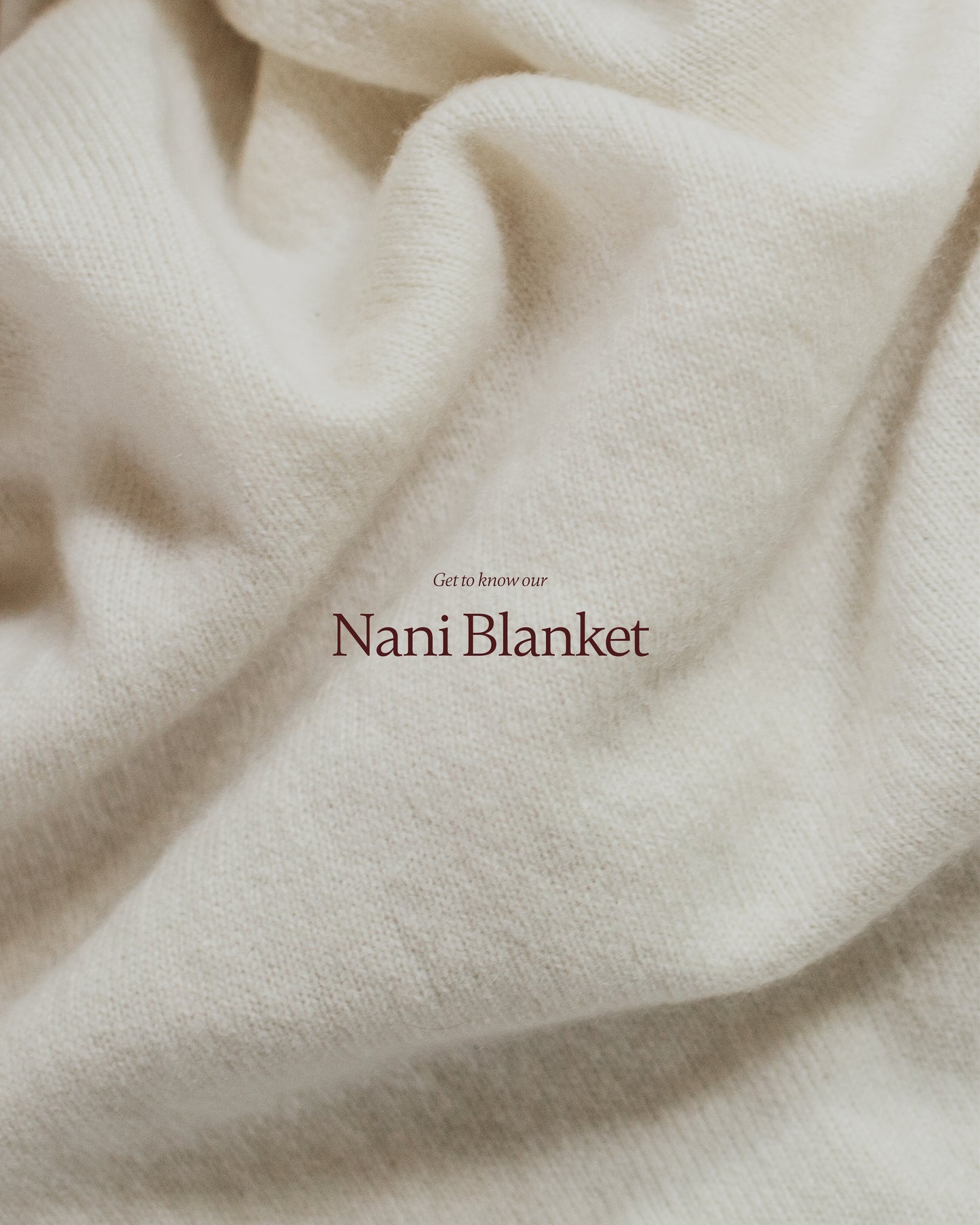 Nani Baby Blanket